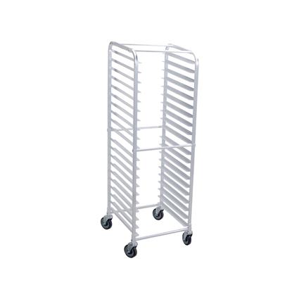 Pan Rack, 18X28X26, Front, 20 Pan, Alum