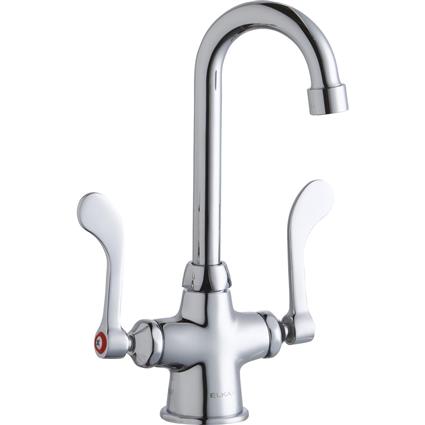 1 Hole Faucet 4" Gneck Spt 4" Handles CR